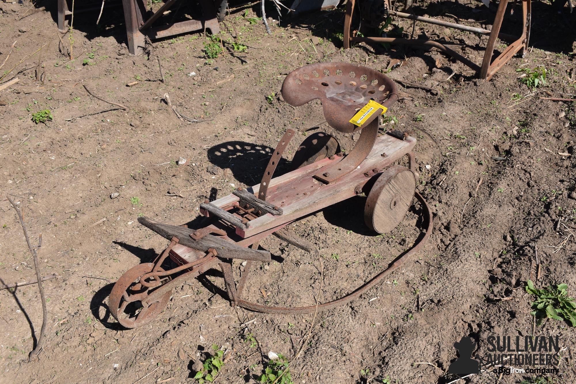 Antique Corn Cutter Cart 