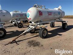 Trinity 1000-Gallon NH3 Tank On Running Gear 