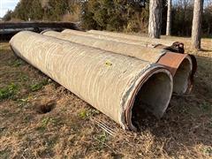 36" X ±20' Concrete Culvert Tubes 