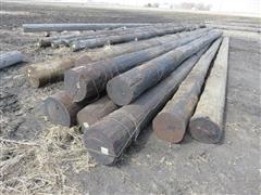 Wooden Utility Poles 