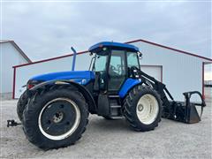 2009 New Holland TV6070 4WD Bi-Directional Tractor W/Loader 