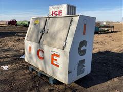 Leer 60CSL 73" Outdoor Cold Wall Ice Merchandiser 