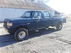 1987 Ford F-350 XLT Lariat 4x4 Crew Cab Pickup 