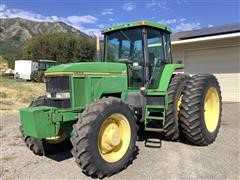 1993 John Deere 7800 MFWD Row Crop Tractor 