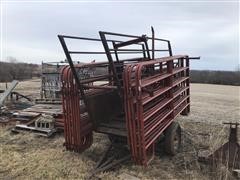 Farm Master Portable Corral Gates w/ Cattle Loading Chute 