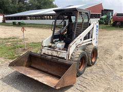 Bobcat 743B Skid Steer W/Bucket 