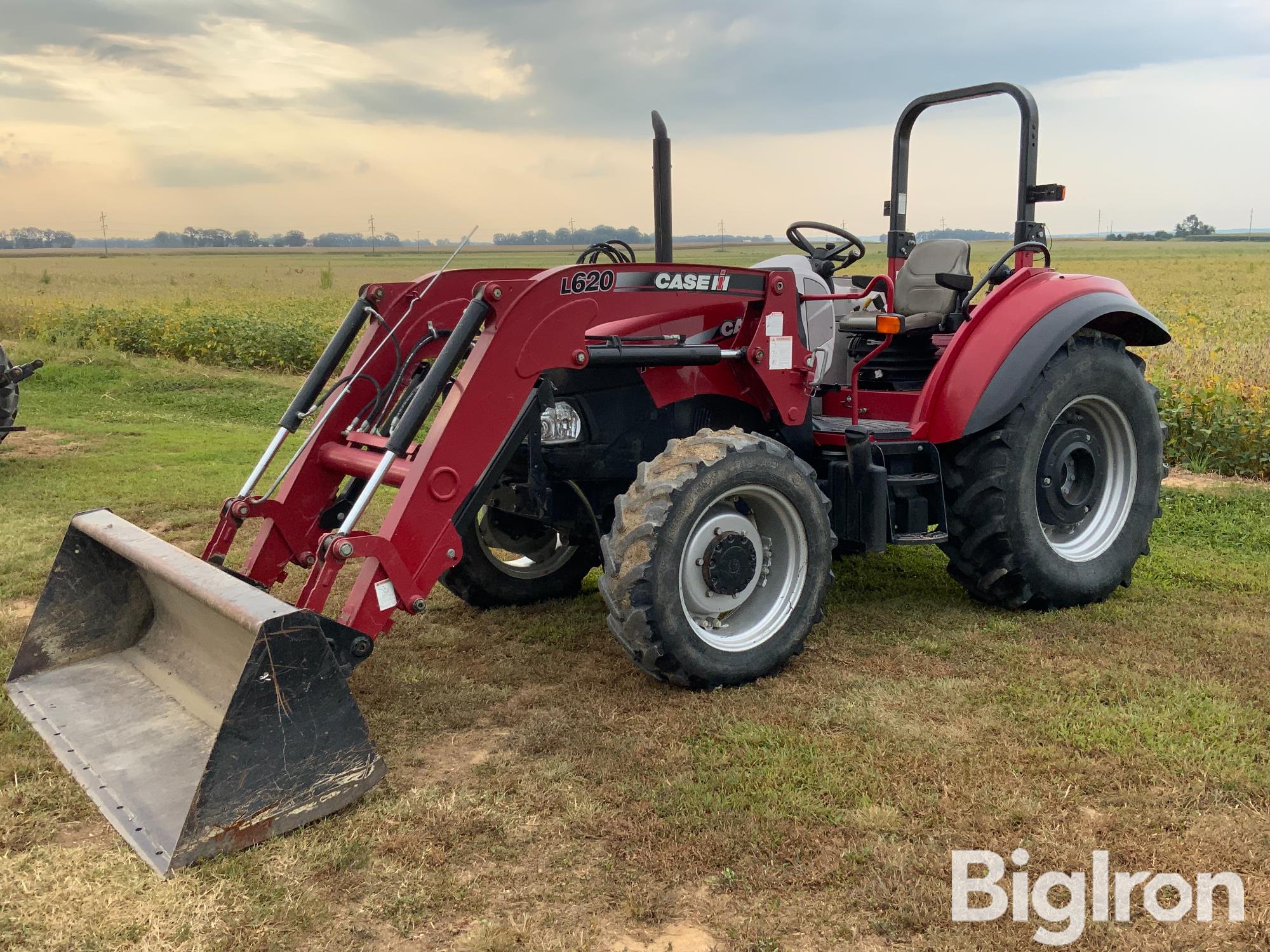 2015 Case IH Farmall 75C MFWD Tractor W/Loader 