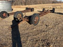 Shop Built Hay Sled Hay Sled Frame & Axles 