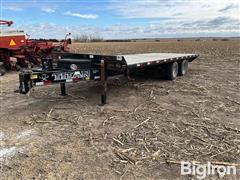 2017 Titan T/A Deckover Flatbed Trailer 