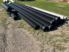 8"x20' Solid ADS Pipe 