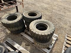 7.00-12 Forklift Tires & Rims 