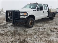 2014 Ford F350 4x4 Crew Cab Dually Service Truck 
