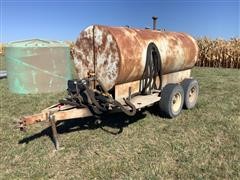 Shop Built Used Oil Storage Tank W/ Pump 