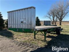 1990 Utility FS2CHAE 30’ S/A Flatbed Trailer 