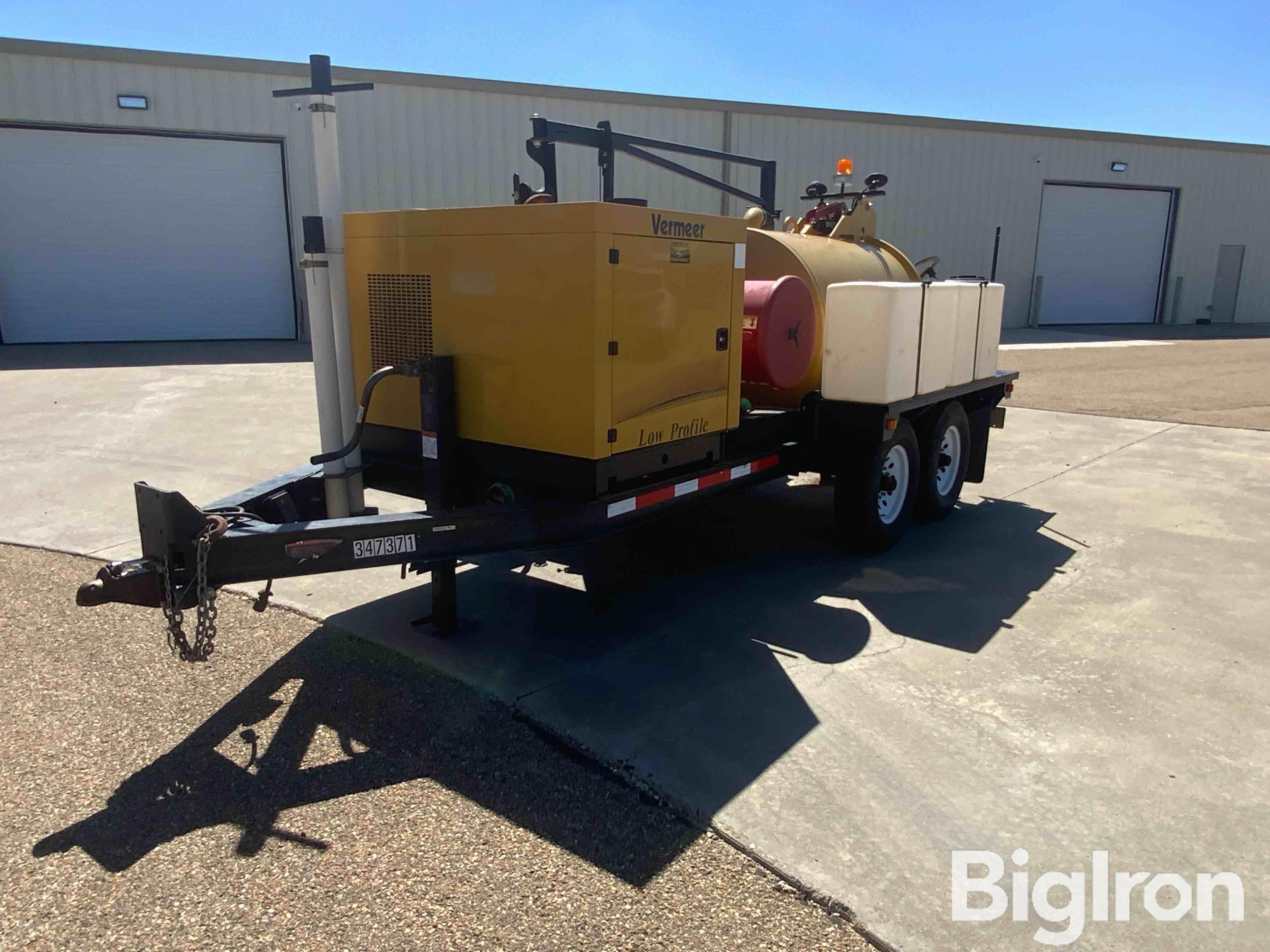 2016 Vermeer P573XDT T/A Hydro-Vac Trailer 