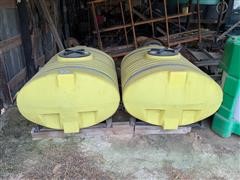 2012 Sheppard 300-Gallon Oval Spray Tanks 