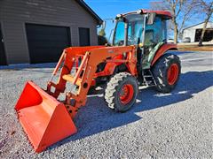 2016 Kubota M7060D MFWD Compact Utility Tractor W/Loader 