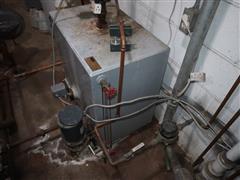 1997 Hurst Boiler W/Sterlco Reservoir, 5 Shop Heaters & Several Office Heaters 
