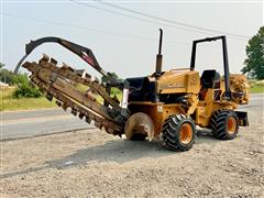 1999 Case 360 4x4 Articulated Combo Trencher/Vibratory Cable Plow 