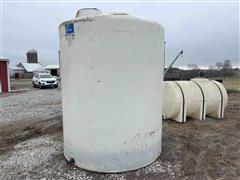 Ace Roto-Mold 2750-Gallon Vertical Poly Chemical Tank 