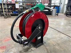 2022 Ce Retractable Spring Driven Diesel Fuel Hose Reel 