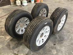 2021 Continental 275/65R18 Tires W/Aluminum Rims 