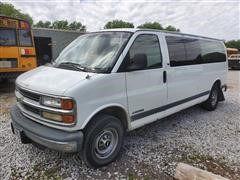 2000 Chevrolet Express 3500 2WD Extended Sports Van 