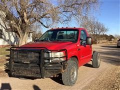 2006 Ford F250 4x4 Cab & Chassis 