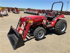 2019 Mahindra 1626 MFWD Compact Utility Tractor W/Loader 