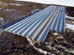 20' Galvanized Windbreak Panels 