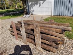 Wood Fence Posts 