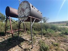 500 Gallon Fuel Tank On Skids 