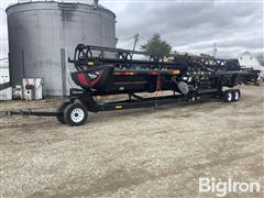 2020 MacDon FD140 40' Draper Header & Trailer 