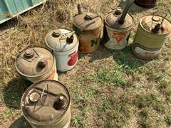 Antique Gas Cans 