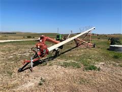 Feterl Swing Hopper Grain Bin Auger 