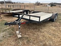 18’ T/A Flatbed Trailer 