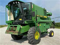 1992 John Deere 4435 2WD Research Plot Combine 