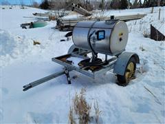 Galvanized Fuel Trailer & Tank 