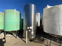 Basf 2,500 Gallon Stainless Steel Fertilizer Tank 