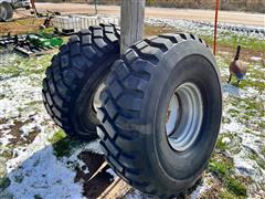 Center Pivot Irrigation Tires & Rims 