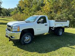 2011 Chevrolet Silverado 3500 HD 4x4 Dump Truck 