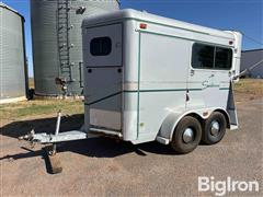 1991 Sundowner Charter T/A Horse Trailer 