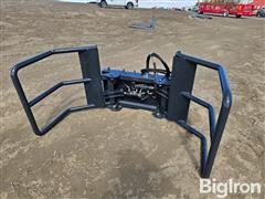 2024 Wolverine BSH-12-75D Hydraulic Adjustable Bale Squeeze Skid Steer Attachment 