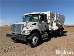 2003 International 7400 S/A Feed Truck W/Harsh 575H Mixer 