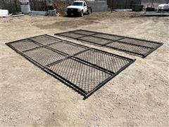 6' X 15' Steel Fence/Gate Sections 