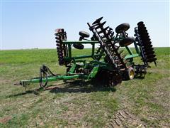 John Deere 637 29' 3" Disk W/3 Bar Harrow 