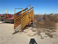 Portable Livestock Loading Chute 