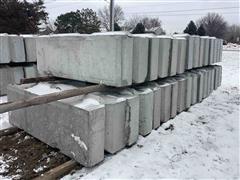 6’ Concrete Bunker/Construction Blocks 