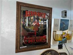 Beefeater Advertising Mirror 