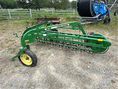 John Deere 672 Ground Driven Hay Rake 